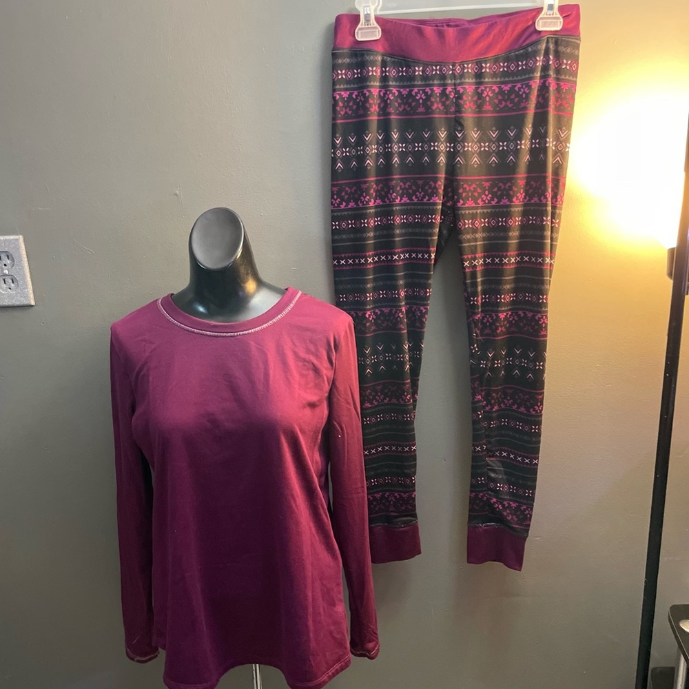 Cuddl Duds Climate Right Pajama set